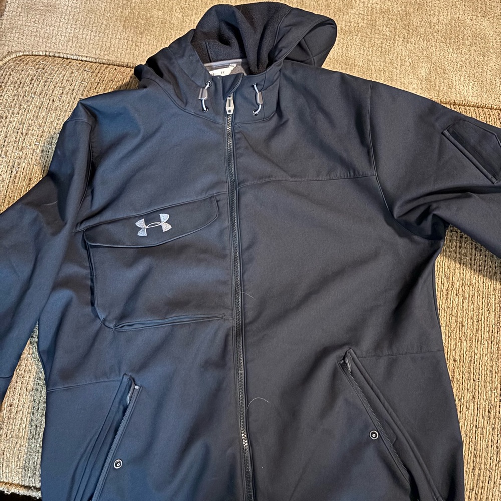 Under Armour Black Performance Jacket with Hood